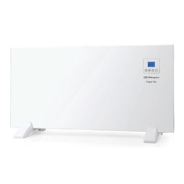 Orbegozo reh 1000 blanco panel radiante 1000w pantalla lcd con control táctil termostato digital
