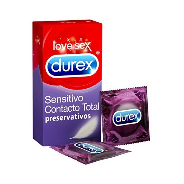 Durex Preservativos Sensitivo Contacto Total 12 