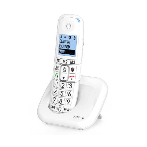 Alcatel xl785 teléfono fijo inalámbrico blanco