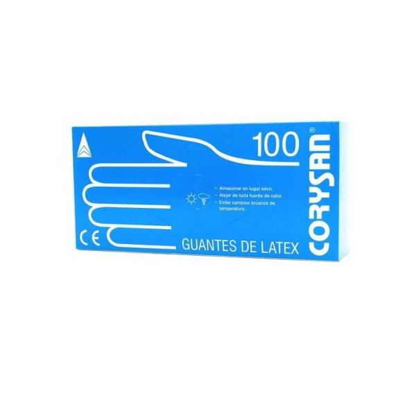 Guantes Corysan Latex Tgrande 100 Und