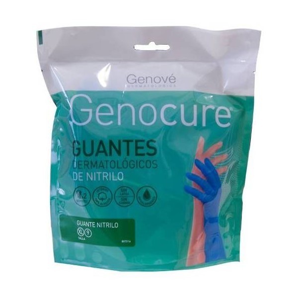 Genocure Guantes de Nitrilo Talla Xl9
