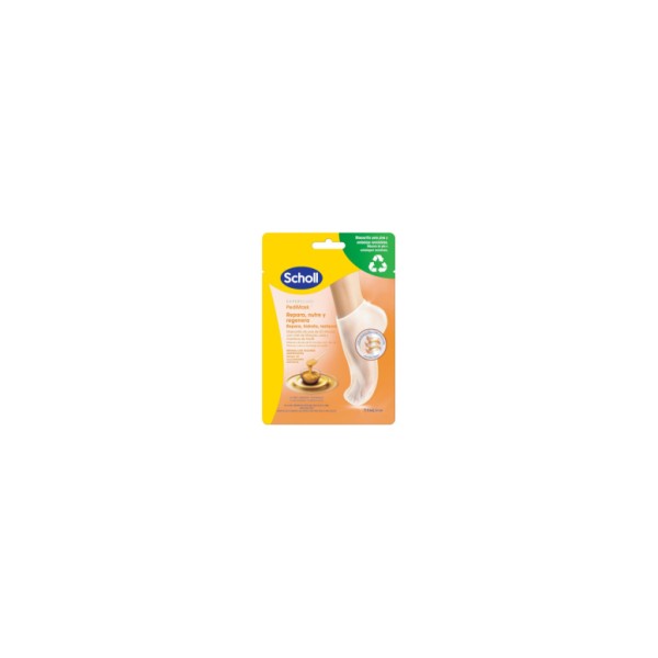 Scholl Pedimask Miel de Manuka (Mascarilla de Pies Nutritiva - 1 Par de Calcetines)
