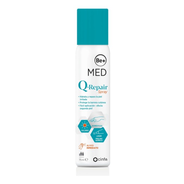Be+ Med Q-repair Spray Reparador Piel Dañada 75ml