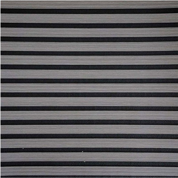 Revestimiento autoadhesivo 3d, color roble gris con fondo de fieltro gris antracita, loseta de 58 x 58 cm, 6 uds