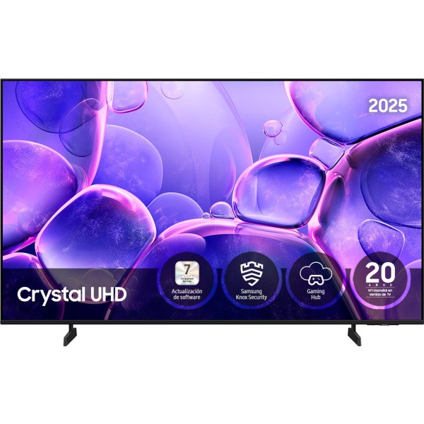 Samsung crystal 4k ai u8075h / televisor smart tv 55" uhd 4k