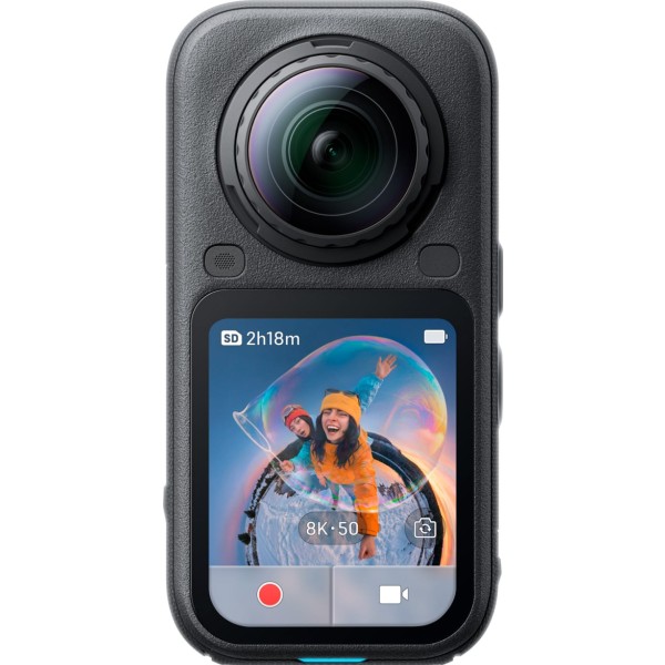 Insta360 x6 black / cámara de acción 360° 8k