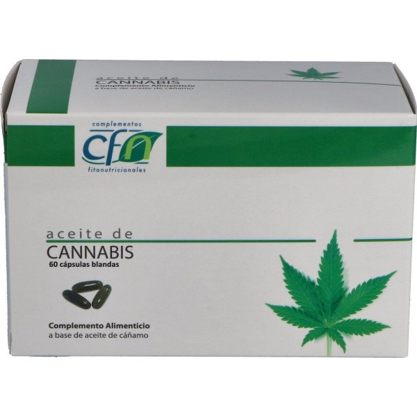 Aceite De Cannabis 1000Mg. 60Cap.Blandas