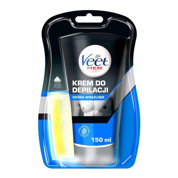 Veet men tratamiento depilatorio pieles sensibles 150ml